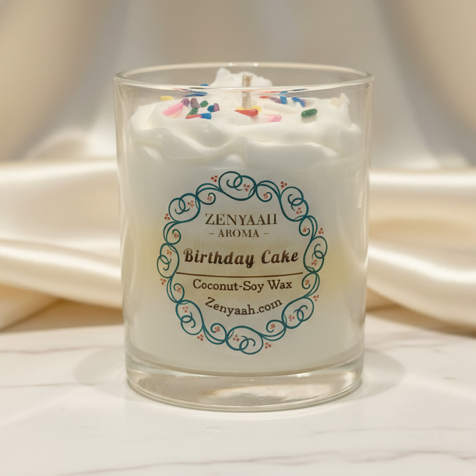 Enhanced Birthday Cake Candle Product Image